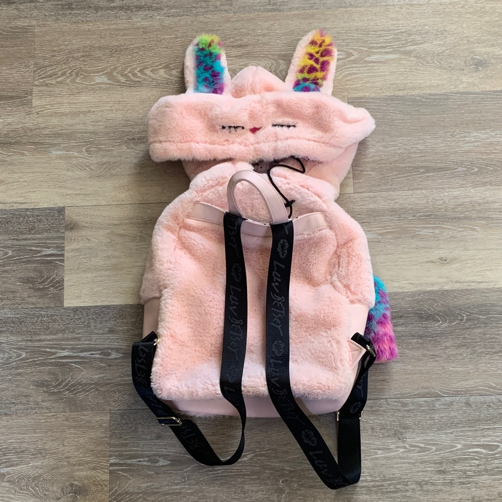 Luv Betsey Pink Bunny Backpack